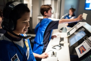 Challenger Learning Center St. Louis - control panel